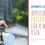 Passport photo for wheelchair user
